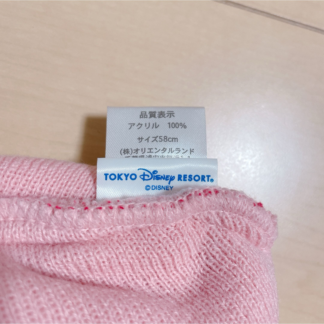 Disney(ディズニー)のミニー ニット帽 58cm キッズ/ベビー/マタニティのこども用ファッション小物(帽子)の商品写真