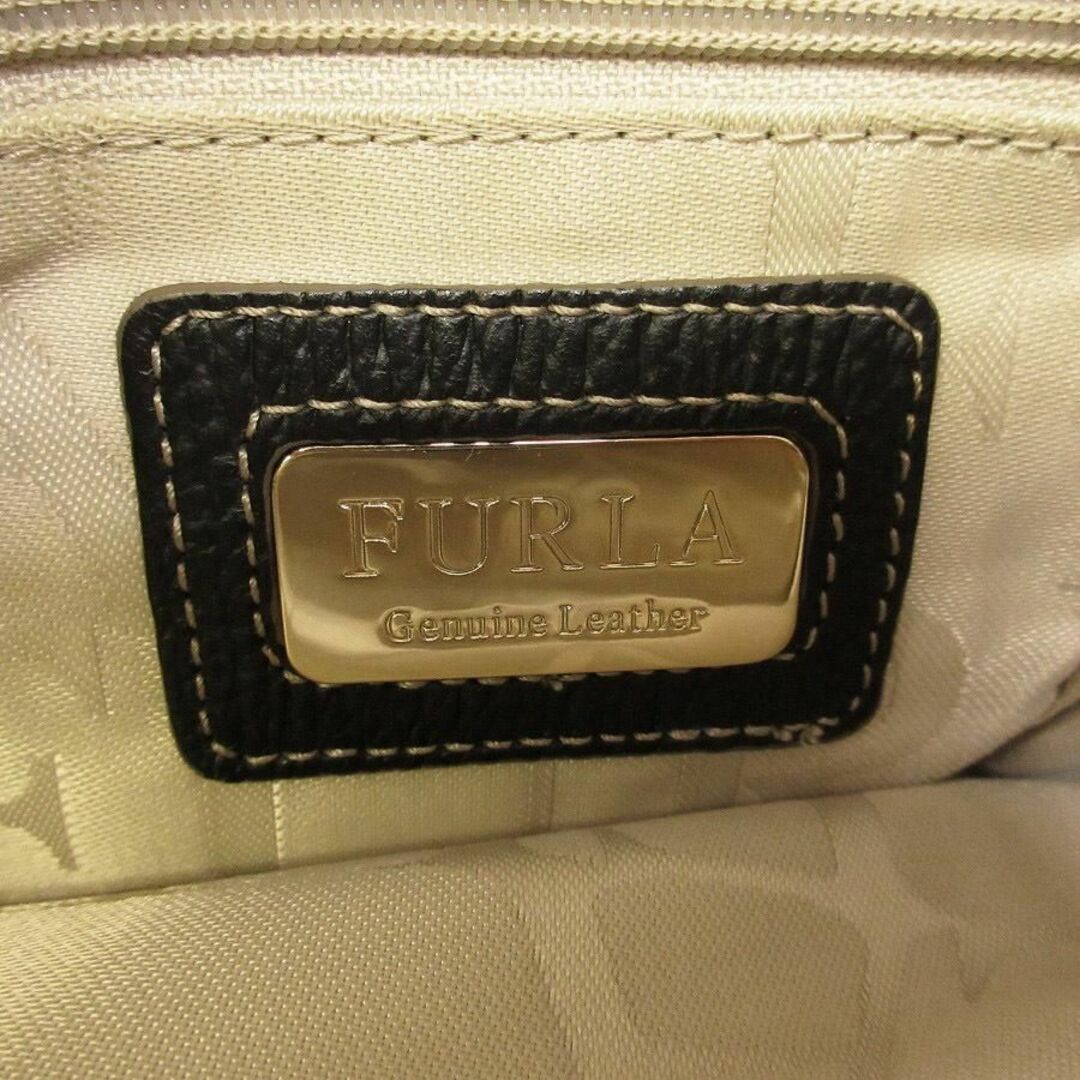 Furla - 超美品 フルラ FURLA ハンドバッグ レザー 黒 30-23112003の ...