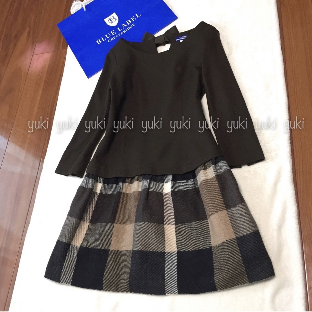 BURBERRY BLUE LABEL(バーバリーブルーレーベル)のバーバリーブルーレーベル ワンピース  レディースのワンピース(ひざ丈ワンピース)の商品写真