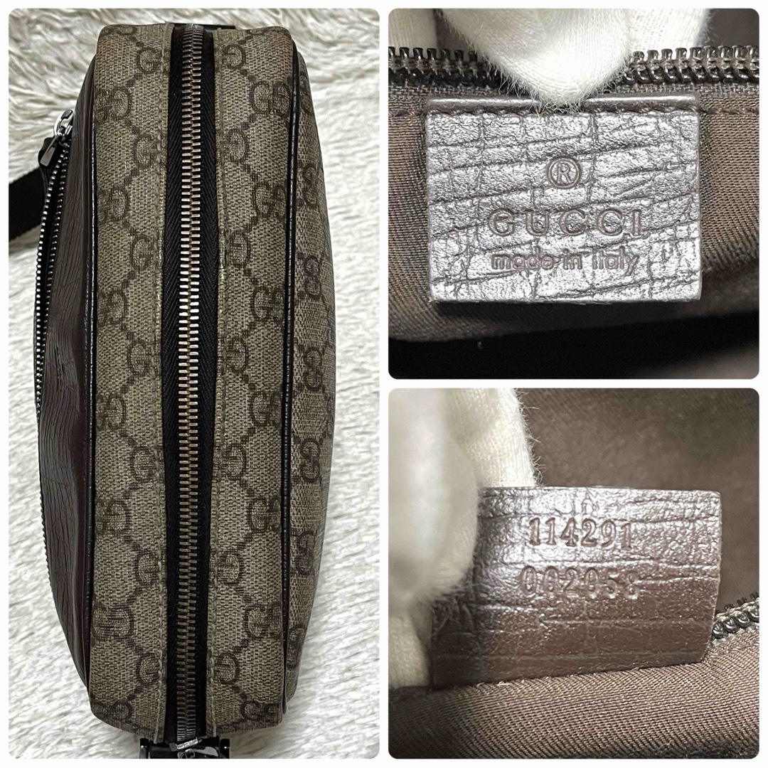 Gucci - 581✨極美品✨グッチ ショルダーバッグ カメラバッグ GG