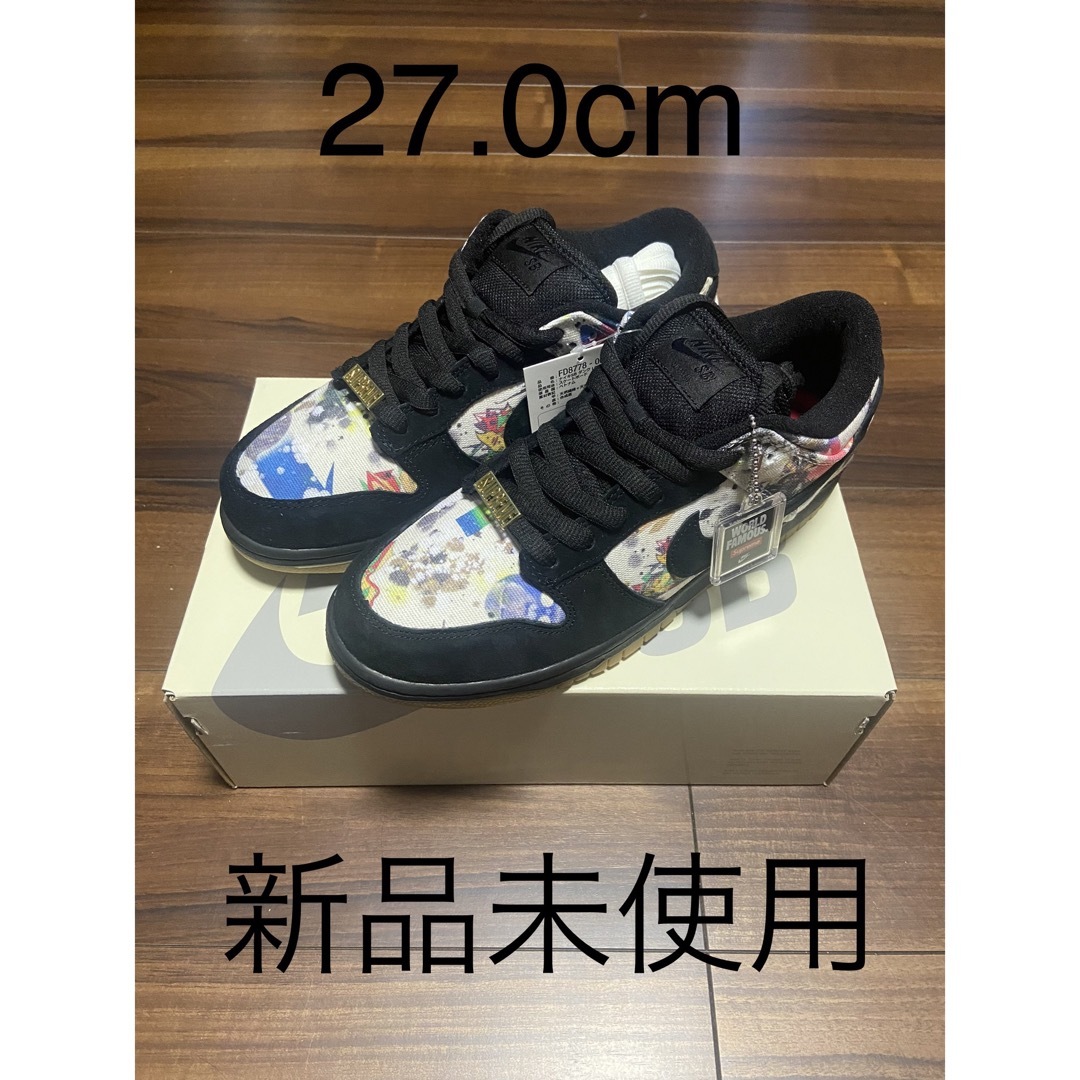 Supreme Nike SB Rammellzee Dunk Low 27cmメンズ