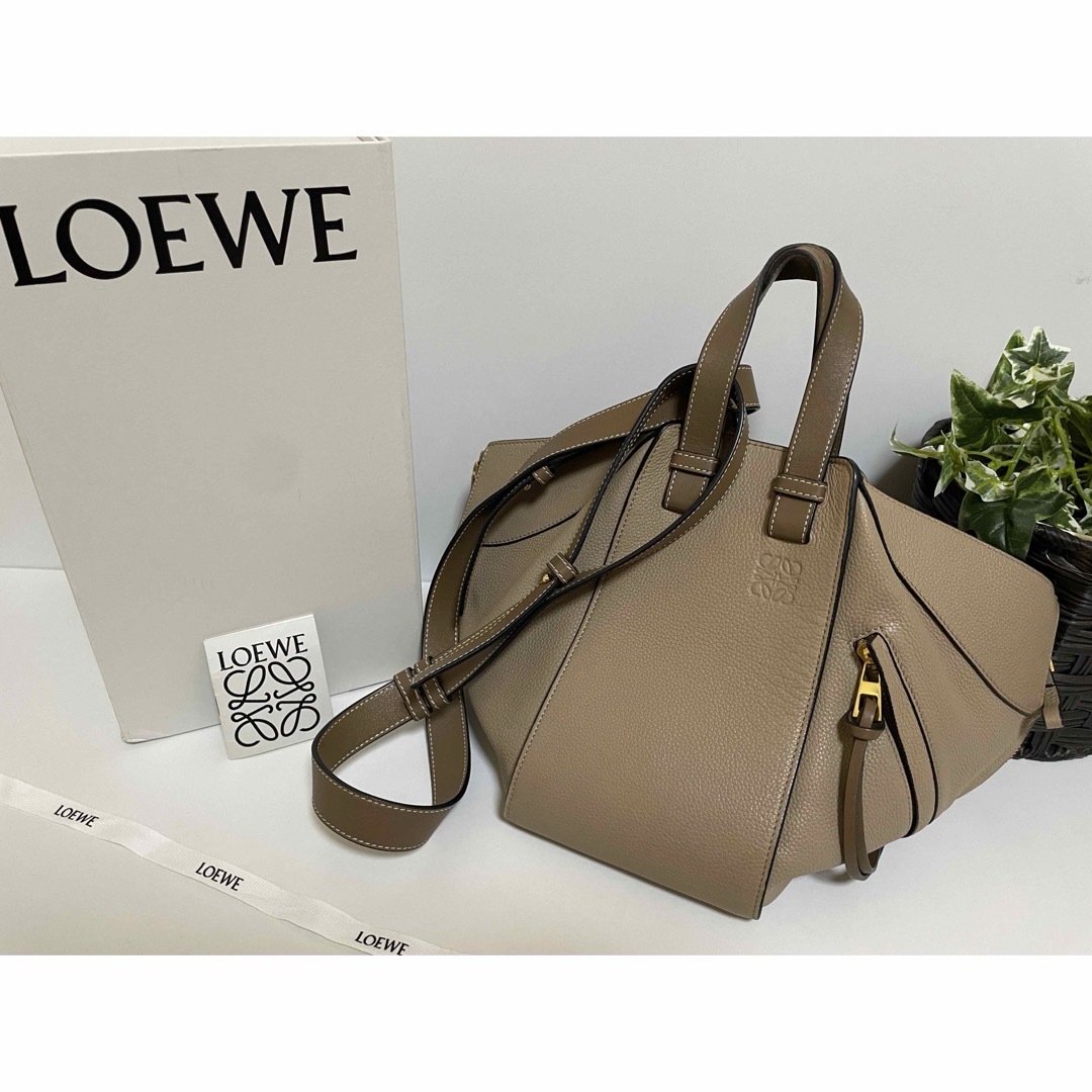 LOEWE ロエベ ハンモック スモール バック  牛革  ハンドバッグ