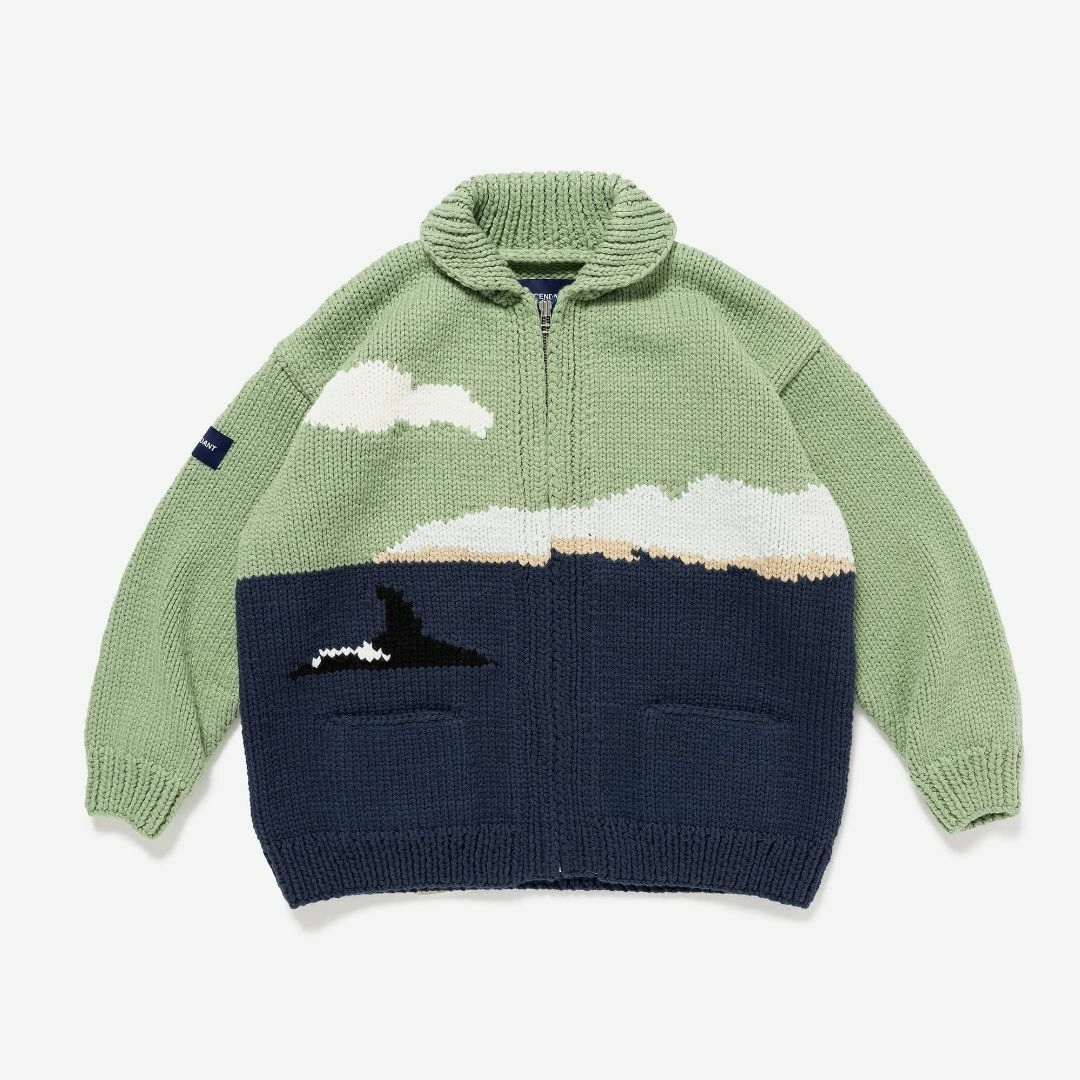 DESCENDANT - DESCENDANT SUNKEN COWICHAN SWEATER の通販 by DESCENDANT - DESCENDANT SUNKEN COWICHAN SWEATER の通販 by