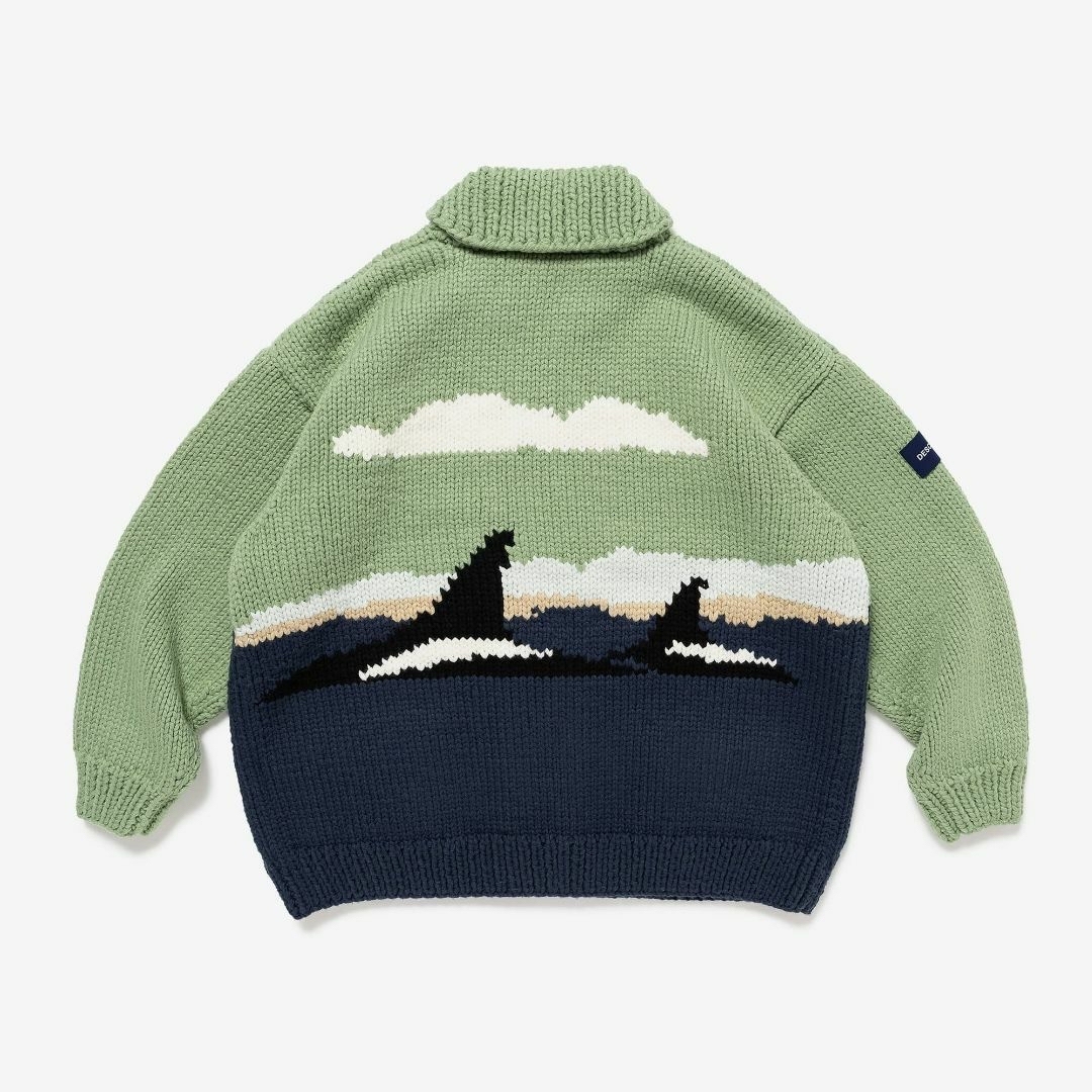 DESCENDANT - DESCENDANT SUNKEN COWICHAN SWEATER の通販 by DESCENDANT - DESCENDANT SUNKEN COWICHAN SWEATER の通販 by