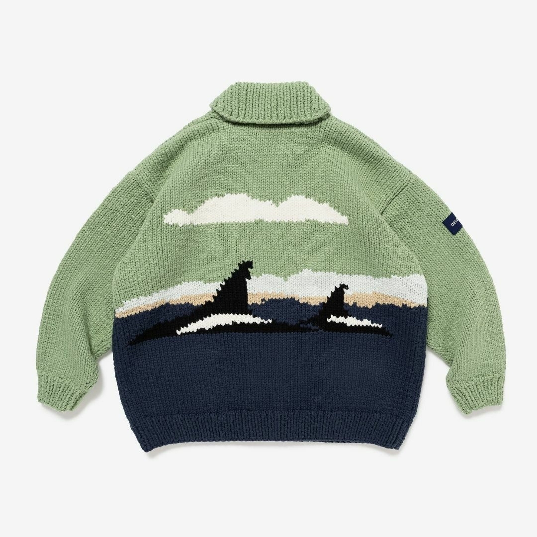 descendant SUNKEN COWICHAN SWEATER Lサイズ