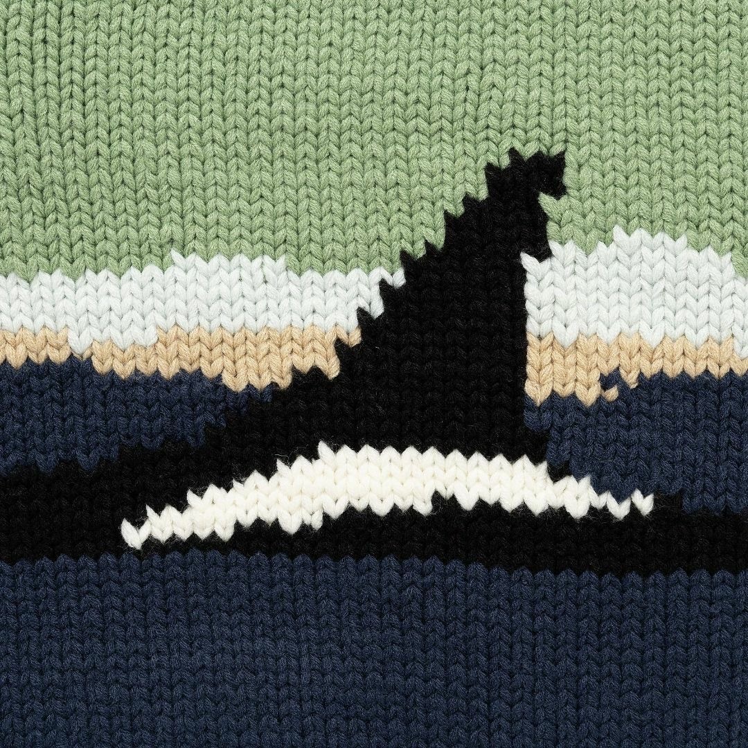 DESCENDANT - DESCENDANT SUNKEN COWICHAN SWEATER の通販 by DESCENDANT - DESCENDANT SUNKEN COWICHAN SWEATER の通販 by