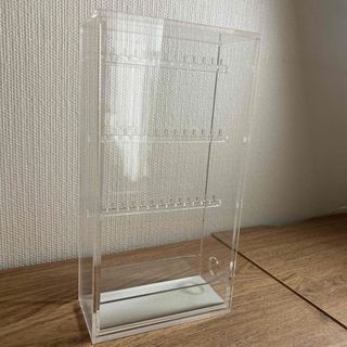 ムジルシリョウヒン(MUJI (無印良品))の【無印良品】アクリルネックレス・ピアススタンド(小物入れ)