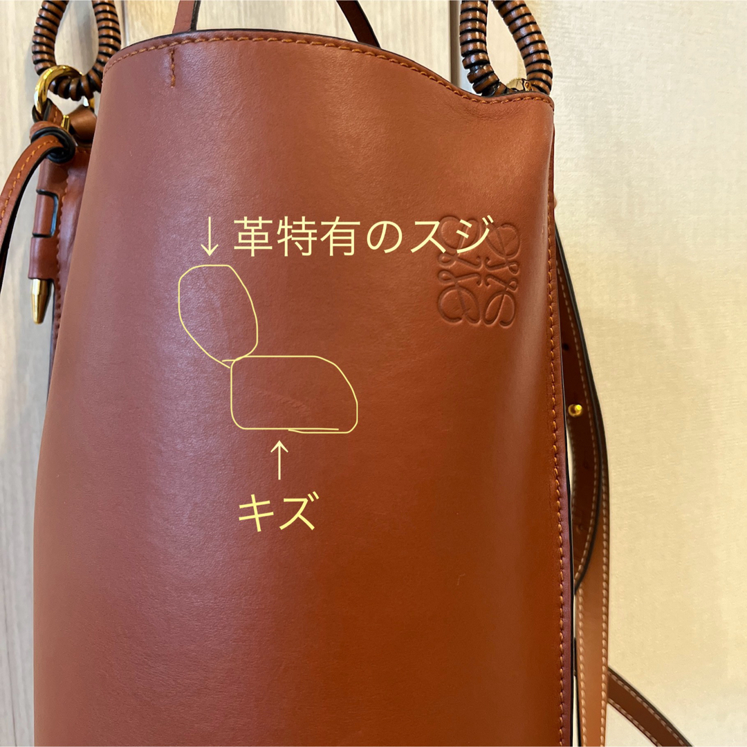 レディース【美品】ロエベ  ゲート バケットバッグ  ショルダーバッグLOEWE