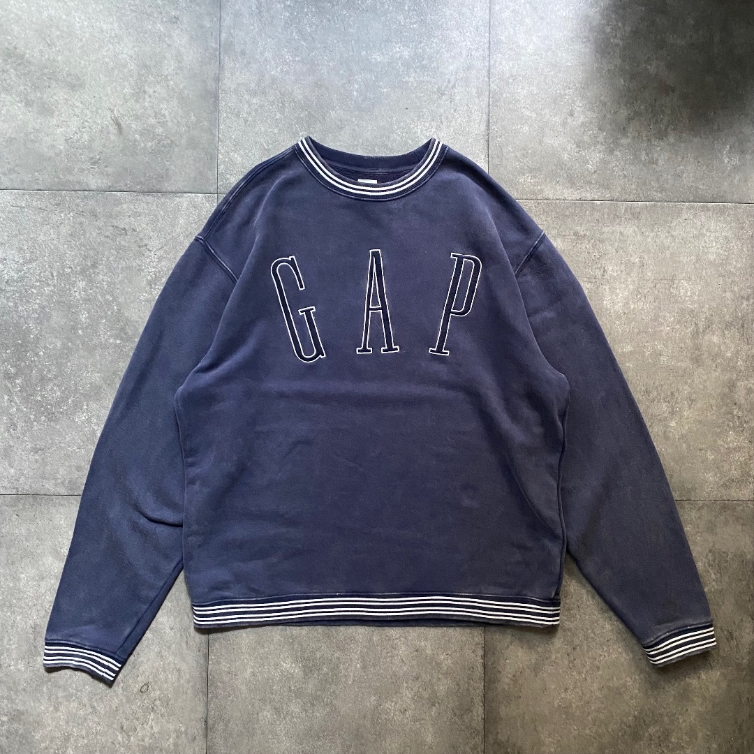 GAP - oldgap オールドギャップ スウェット M ネイビー デカロゴの通販