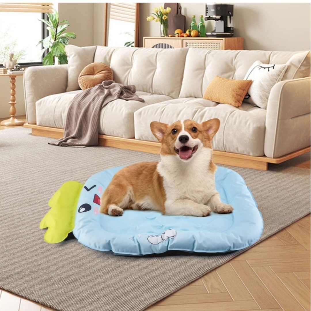 犬ベッド 夏用 ペットクール ベッド 猫 ひんやりマットの通販 by