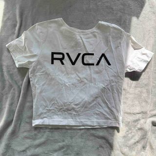 ルーカ(RVCA)のRVCA Tシャツ　半袖　ショート丈　ホワイト　へそ出し(Tシャツ(半袖/袖なし))