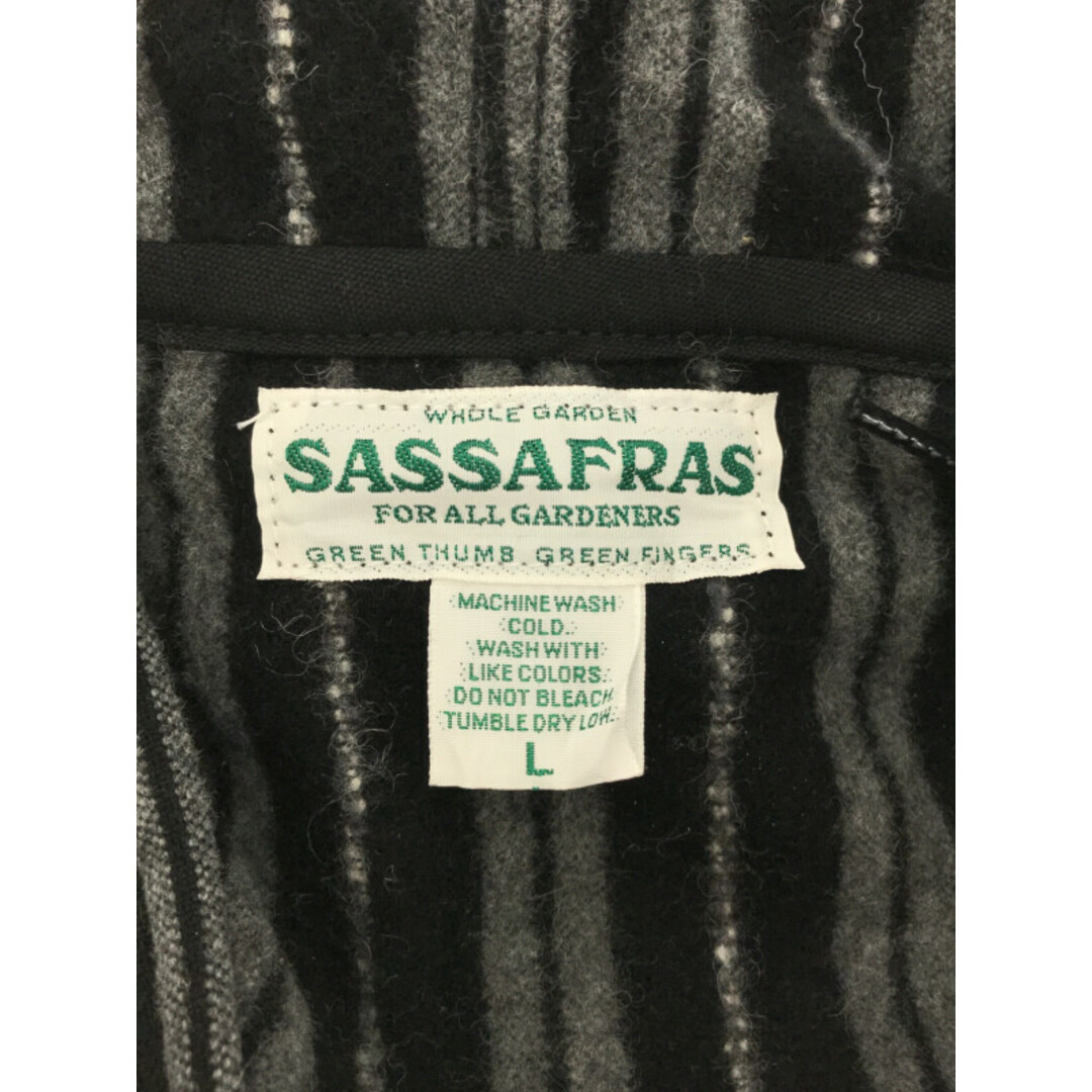 SASSAFRAS(ササフラス)のSASSAFRAS ササフラス Blower Bud Coat ブロワーバドコート ブランケット  グレー L メンズのトップス(パーカー)の商品写真