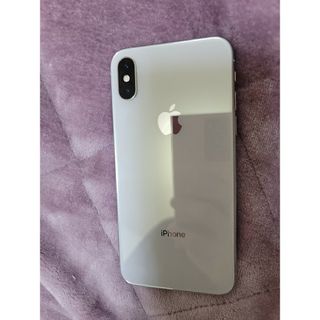 アイフォーン(iPhone)のiPhoneXS シルバー 256GB SIMフリー(スマートフォン本体)