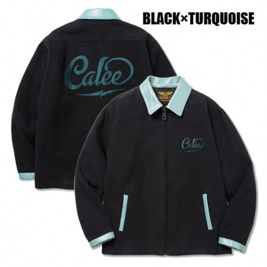 CALEE LOGO EMBROIDERY SPORTS TYPE JACKET CALEE LOGO EMBROIDERY SPORTS TYPE JACKET