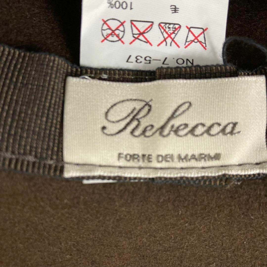 REBECCA(レベッカ)のRebecca ワンポイントラインハット レディースの帽子(ハット)の商品写真