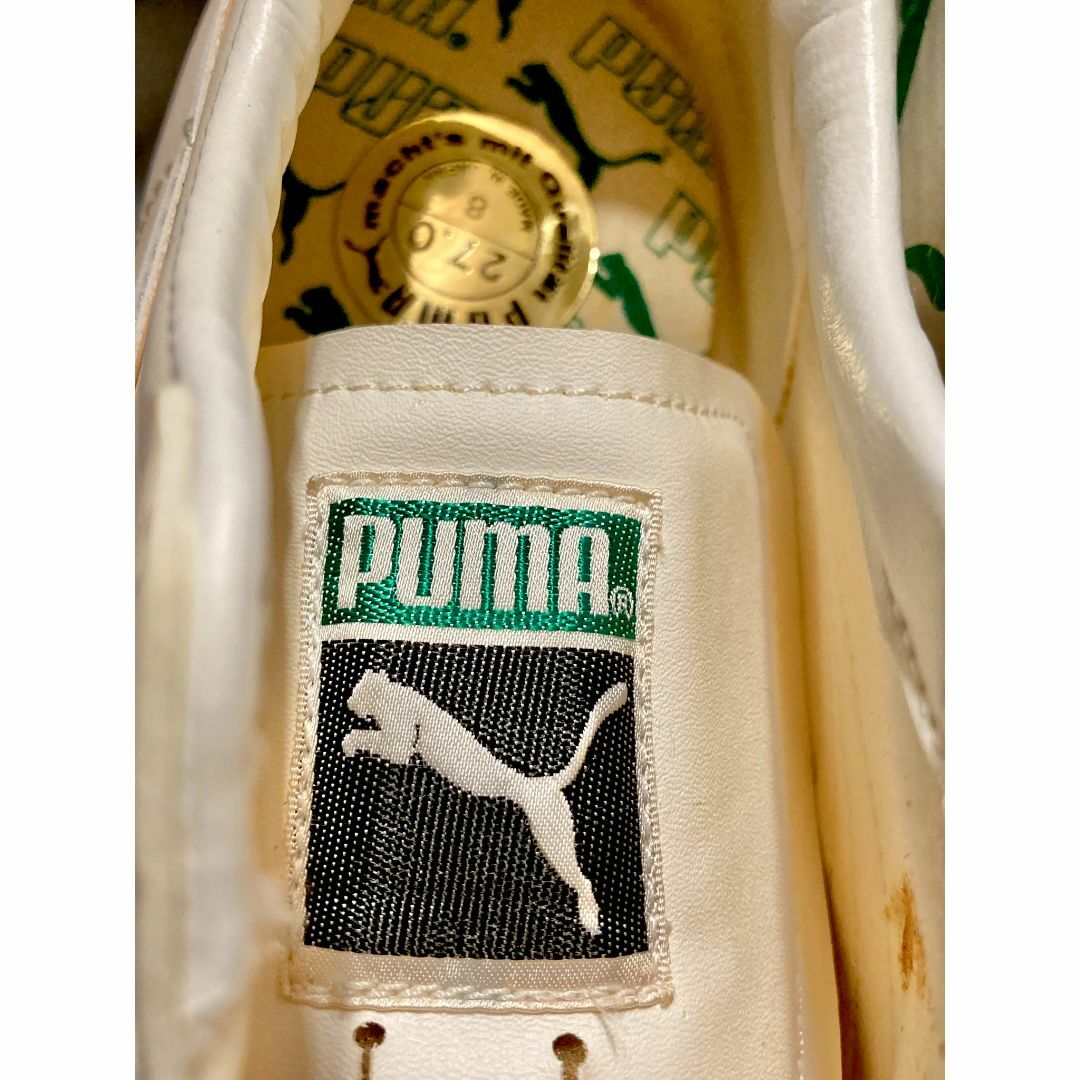 PUMA(プーマ)の★90s!希少レア!プーマ ケルン ナイロン 白 デッド ビンテージ 236★ メンズの靴/シューズ(スニーカー)の商品写真