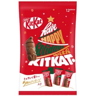 ネスレ(Nestle)の新品未開封　キットカットサンタ　12個入り(菓子/デザート)