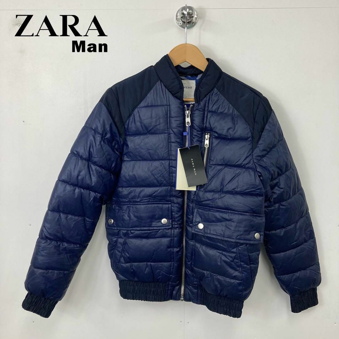 ZARA MAN 中綿ジャケット サイズS | フリマアプリ ラクマ