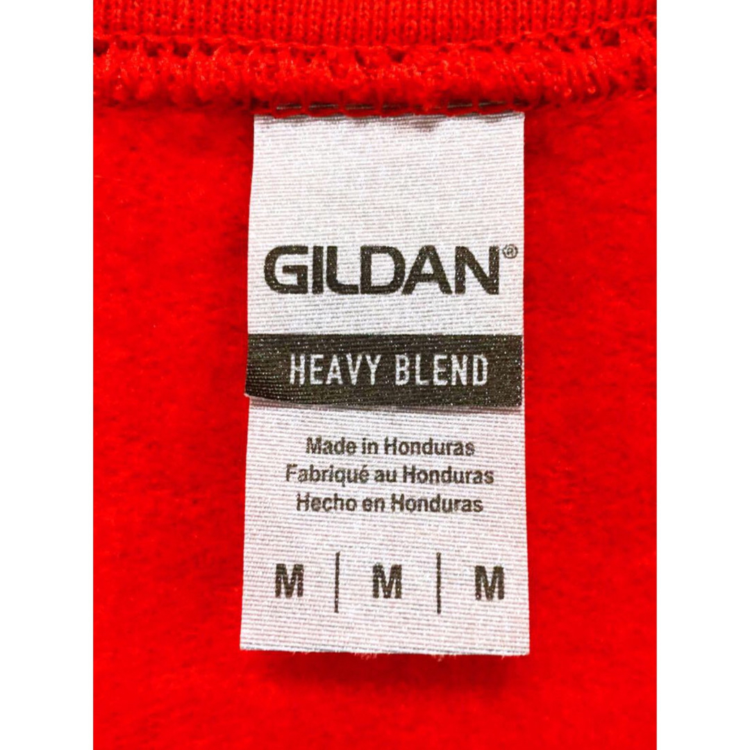GILDAN(ギルタン)のNCAA　CAMPUS MOGUL　ジェドキャッスル　スエット　M　赤　US古着 メンズのトップス(スウェット)の商品写真
