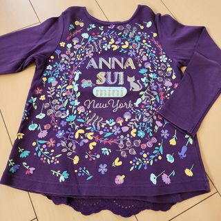 アナスイミニ(ANNA SUI mini)のANNA SUI mini♥️猫ロンT♥️120cm(Tシャツ/カットソー)