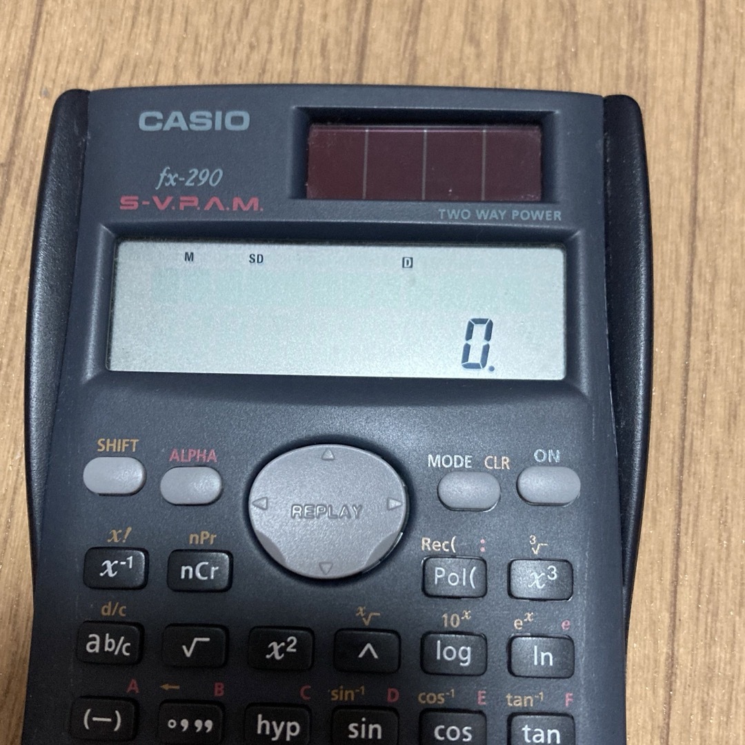 CASIO(カシオ)の関数電卓　CASIO インテリア/住まい/日用品のオフィス用品(OA機器)の商品写真