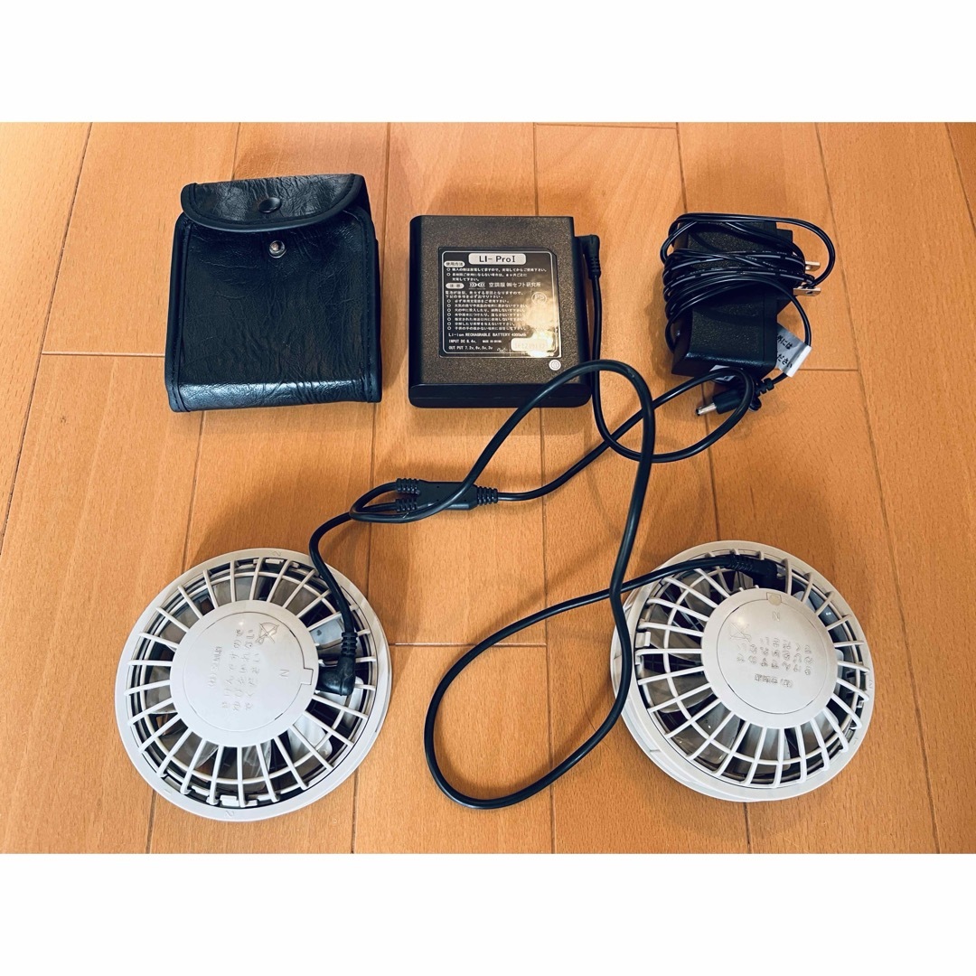 BURTLE - バートル空調服 ベスト バッテリー ファン ケーブル 充電器