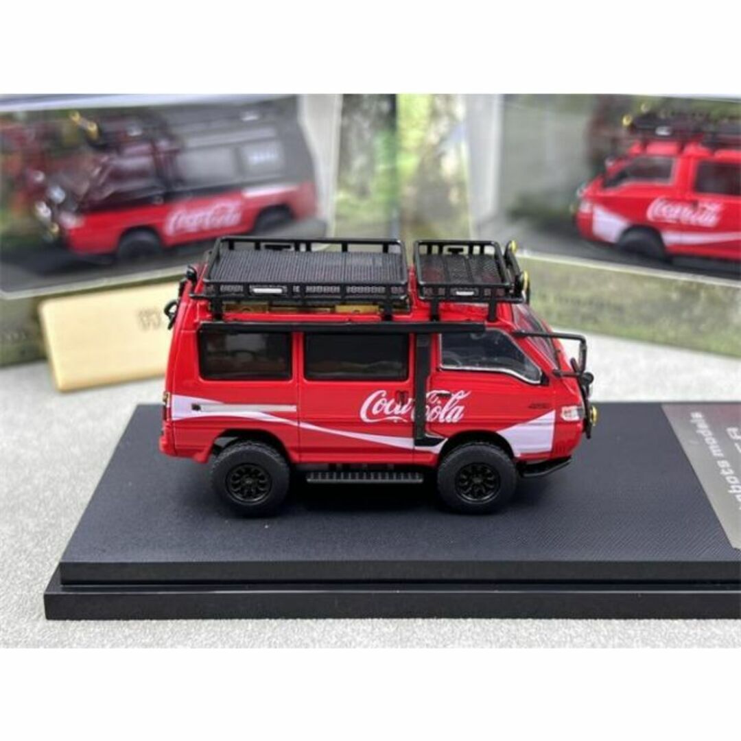 ミニカー AM 1/64 三菱 デリカ Delica スターワゴン レッド ミニカー AM 1/64 三菱 デリカ Delica スターワゴン レッド