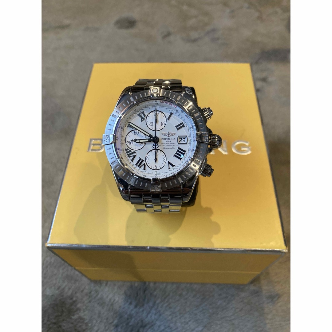 BREITLING(ブライトリング)の売り切り ブライトリング クロノマット エボリューション 美品 メンズの時計(腕時計(アナログ))の商品写真