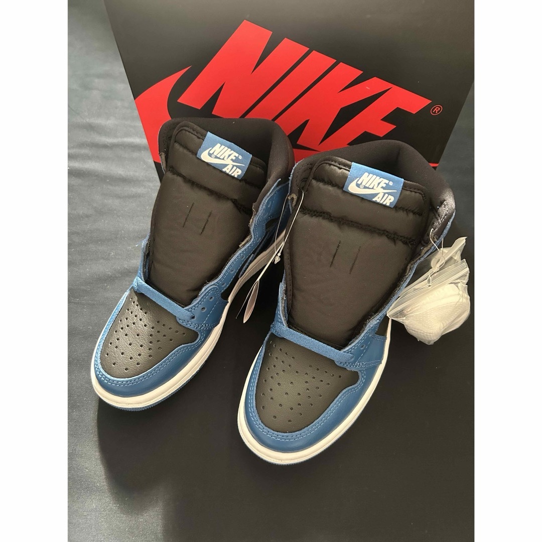 dunkNIKE エアジョーダン1  ハイ ダークマリーナブルー  サイズ23 新品