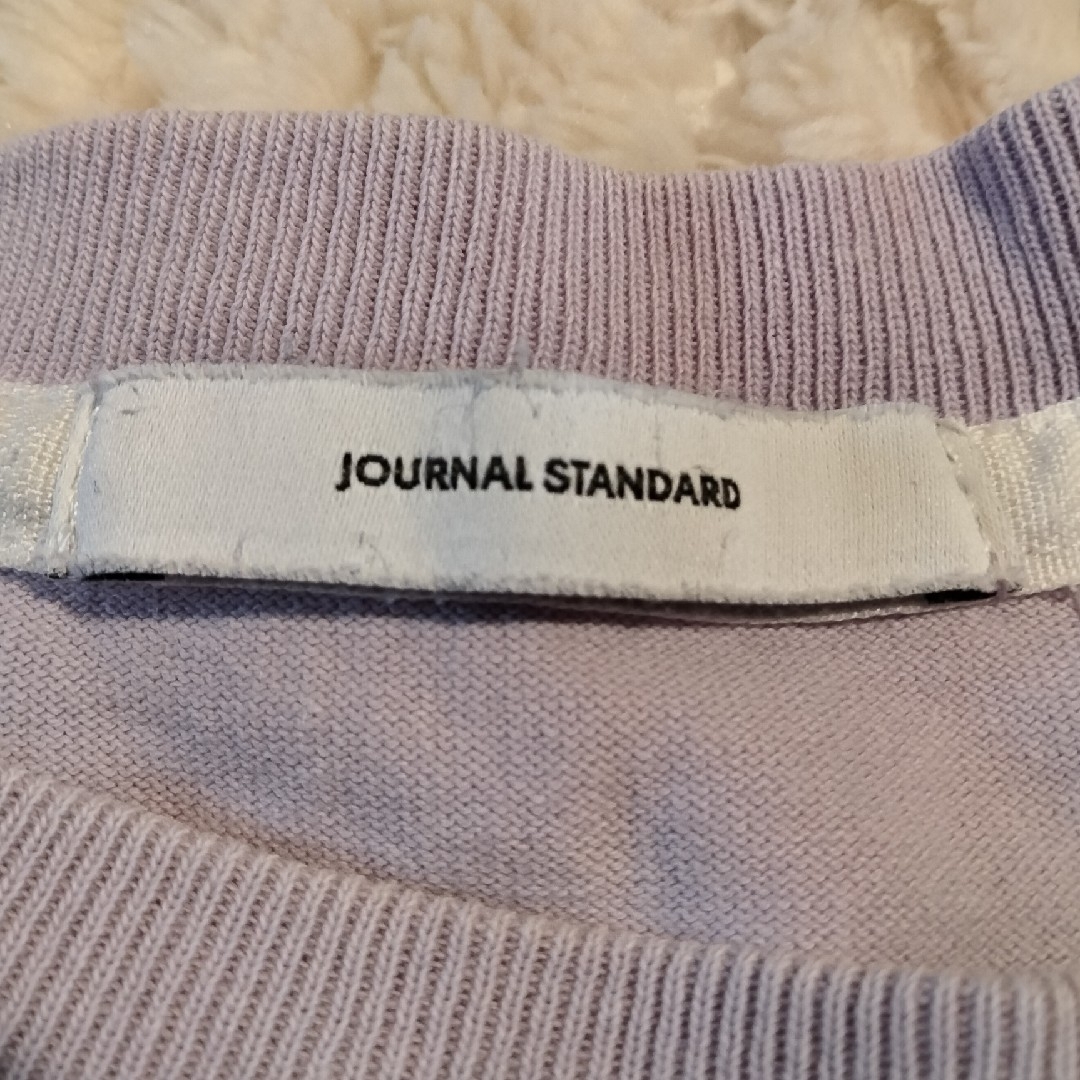 JOURNAL STANDARD(ジャーナルスタンダード)のTシャツ　半袖　パープル　ジャーナルスタンダード レディースのトップス(Tシャツ(半袖/袖なし))の商品写真