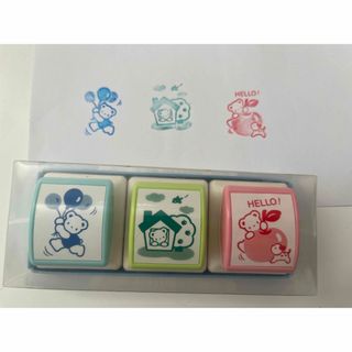 ファミリア(familiar)のファミリア　スタンプセット(はんこ)