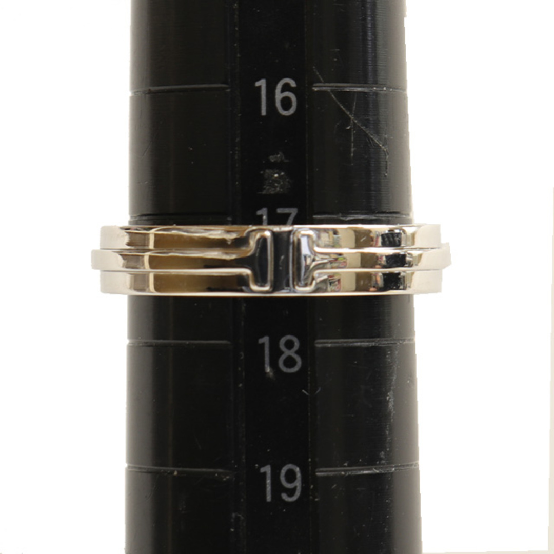 Tiffany & Co.(ティファニー)の(新品仕上げ済）ティファニー TIFFANY Tトゥー ナロー リング 指輪 K18 WG ホワイトゴールド TWO 約17号 8854 レディースのアクセサリー(リング(指輪))の商品写真