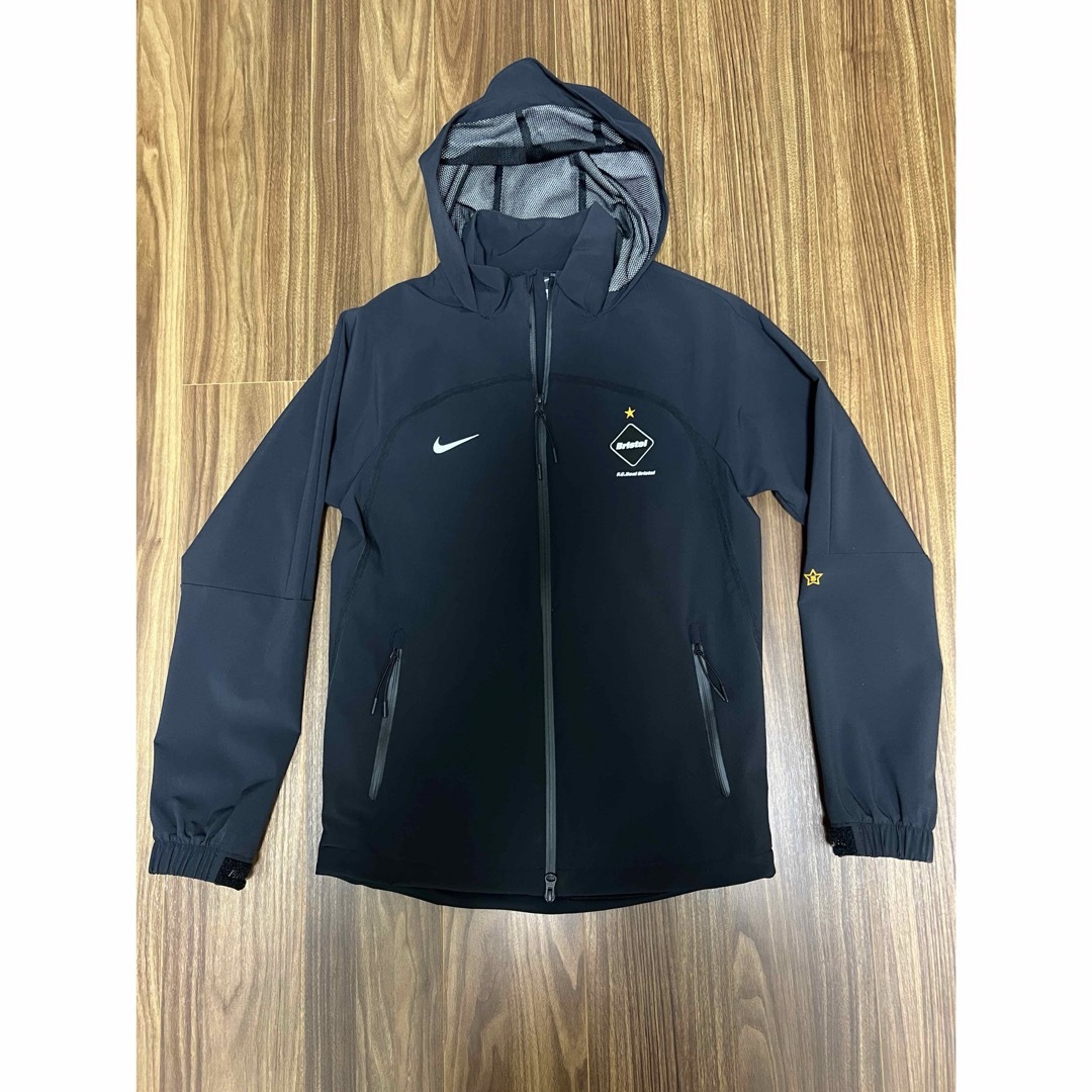 即発送 FCRB WARM UP JACKET ブラック-