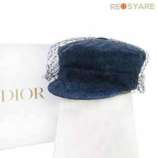 Christian Dior - 美品 DIOR クリスチャン ディオール 86ATY920G132 ARTY アーティ ロゴ ベール デニム キャスケット キャップ 帽子 箱付き 57 46028