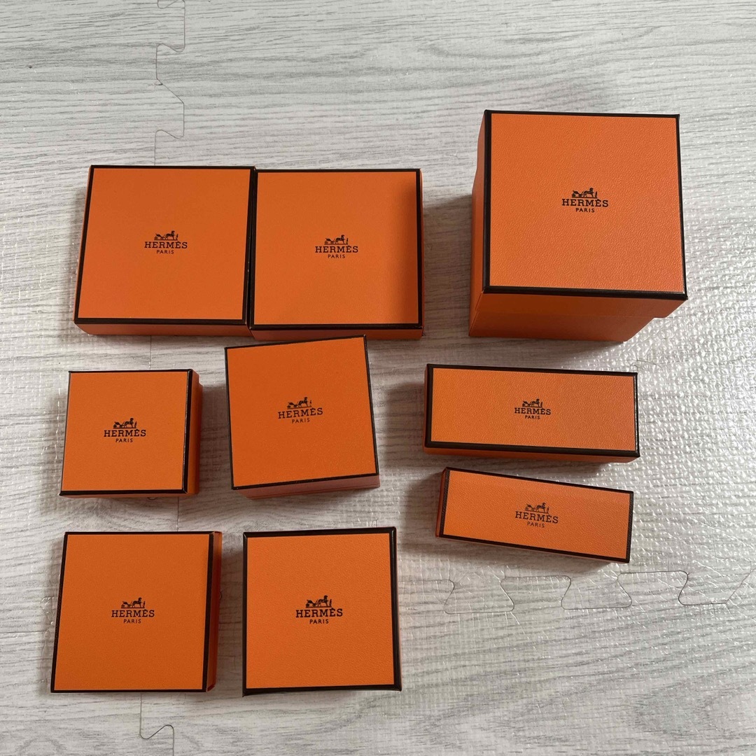 Hermes(エルメス)のHERMES 空箱9点セット レディースのバッグ(ショップ袋)の商品写真