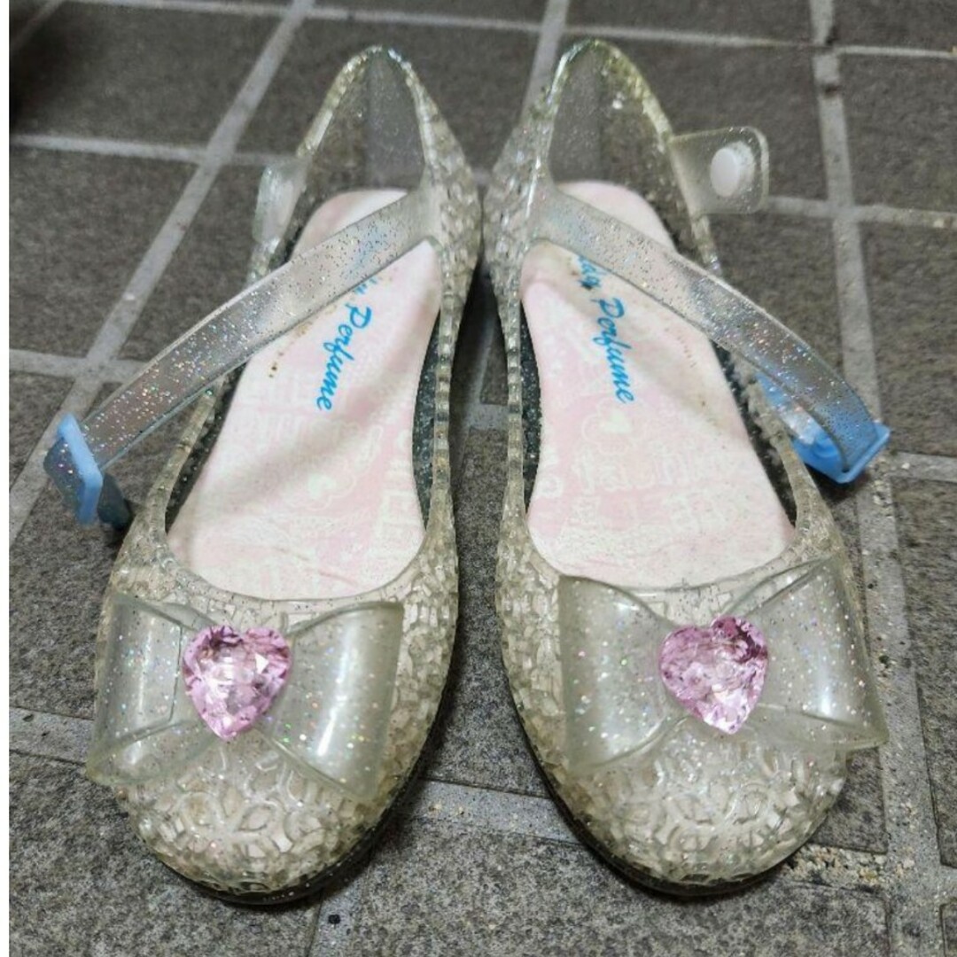*キラキラプリンセスサンダル* キッズ/ベビー/マタニティのキッズ靴/シューズ(15cm~)(サンダル)の商品写真