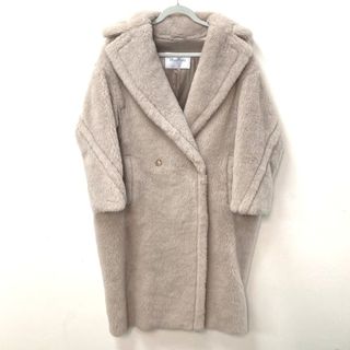 マックスマーラ(Max Mara)のマックスマーラ MAX MARA テディベア 101602236 テッドガール ロングコート アルパカ サンド ベージュ 未使用(その他)