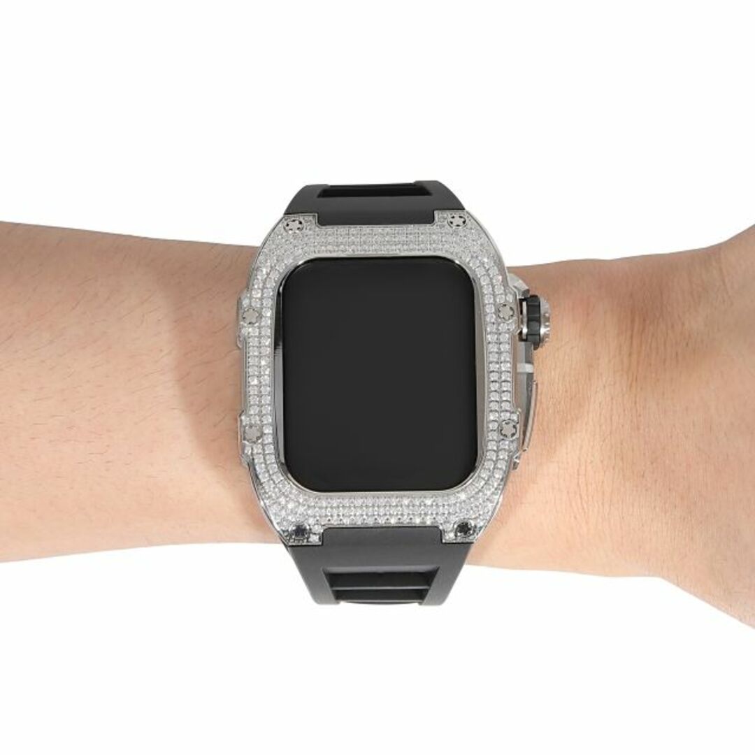 Apple Watch - アップルウォッチ 高級ケース Series7/8/9【45mm
