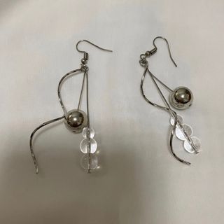 【美品】ピアス　ウェディング　披露宴　パーティー(ピアス)