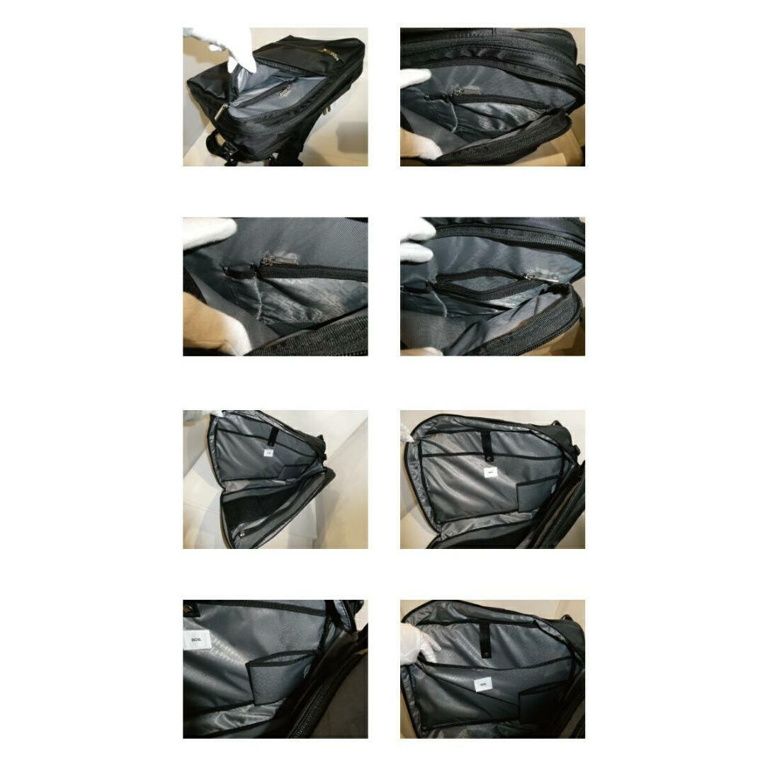 ACE GENE(エースジーン)のエースジーン ビジネスリュック 55535 ブラック メンズのバッグ(バッグパック/リュック)の商品写真