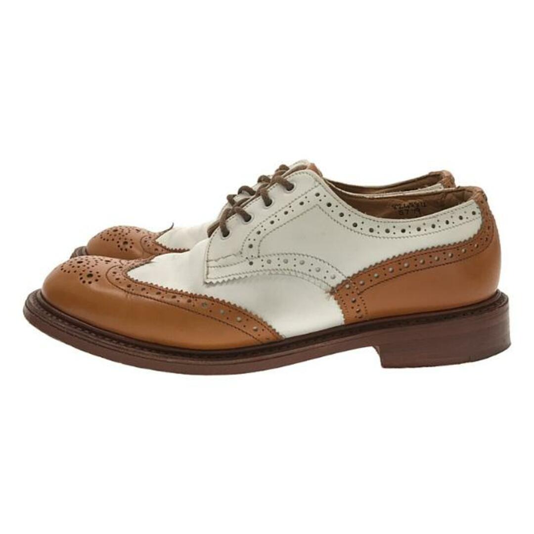 Trickers(トリッカーズ)のTricker's / トリッカーズ | S779 レザー 2トーン ウイングチップ シューズ | UK6 | ブラウン / ホワイト | レディース レディースの靴/シューズ(ブーツ)の商品写真