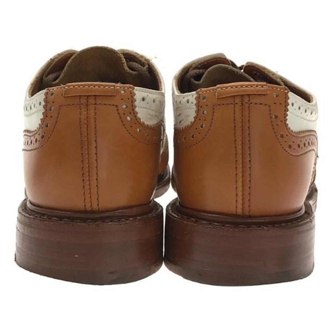 Trickers(トリッカーズ)のTricker's / トリッカーズ | S779 レザー 2トーン ウイングチップ シューズ | UK6 | ブラウン / ホワイト | レディース レディースの靴/シューズ(ブーツ)の商品写真