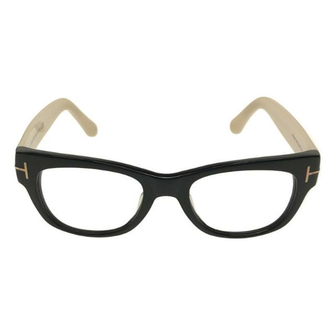 TOM FORD(トムフォード)の【美品】  TOM FORD / トムフォード | TF5040 ウェリントン型 クリアレンズ サングラス 54□20-145 | ブラック / ホワイト | レディース レディースのファッション小物(サングラス/メガネ)の商品写真