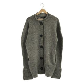 バレンシアガ(Balenciaga)のBALENCIAGA / バレンシアガ | カシミヤ ウール オーバー ニットカーディガン | 36 | グレー | レディース(カーディガン)