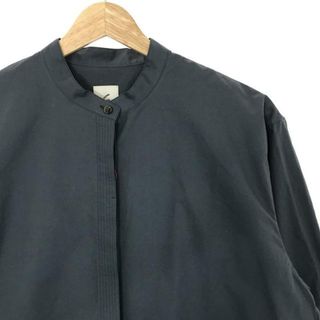 ロク(6 (ROKU))の【美品】  6(ROKU) / ロク | EMBROIDERY COLLAR BLOUSE | F | コバルト | レディース(シャツ/ブラウス(長袖/七分))