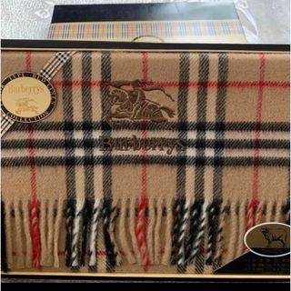 バーバリー(BURBERRY)のバーバリー　ウールひざ掛け(マフラー/ショール)