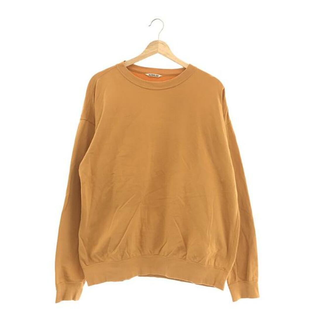 AURALEE(オーラリー)のAURALEE / オーラリー | SUPER HIGH GAUGE SWEAT BIG P/O スウェット | 4 | YELLOW | メンズ メンズのトップス(スウェット)の商品写真