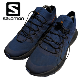 サロモン(SALOMON)のSALOMON S/LAB PULSAR TRAIL PRO ブルー 登山(スニーカー)