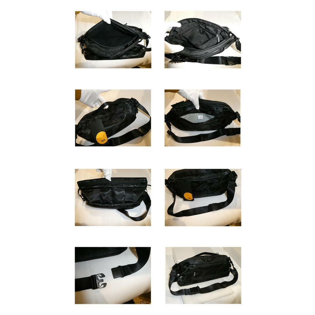 ACE GENE(エースジーン)のエースジーン スリングバッグ 68071 ブラック メンズのバッグ(ボディーバッグ)の商品写真