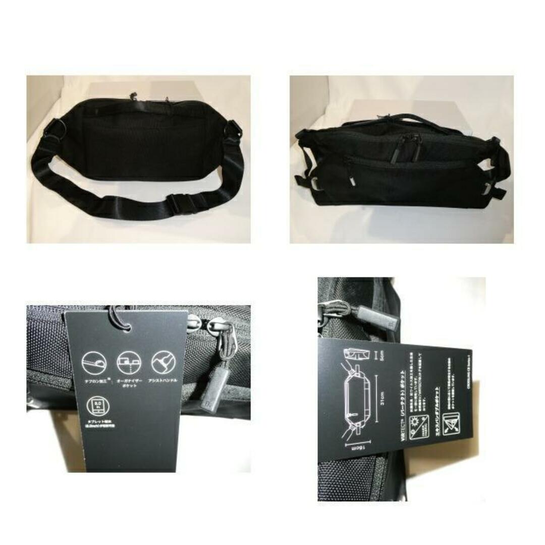 ACE GENE(エースジーン)のエースジーン スリングバッグ 68021 ブラック メンズのバッグ(ボディーバッグ)の商品写真